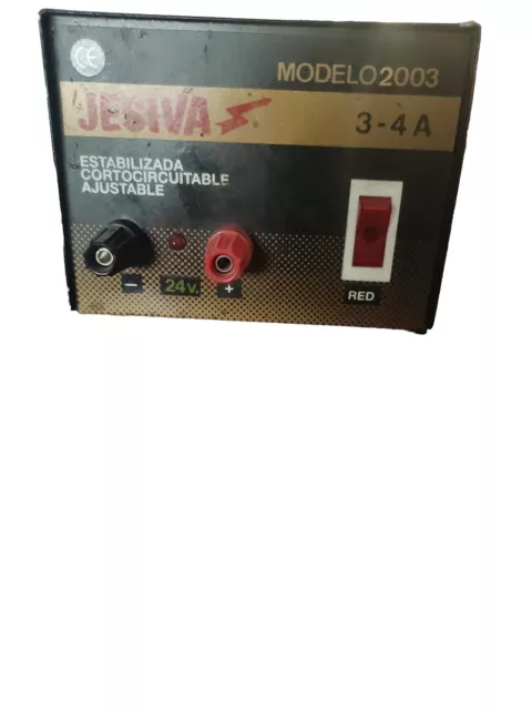 Jesiva Modelo: 2003   FUENTE DE ALIMENTACION ESTABILIZADA 24V  3-4A