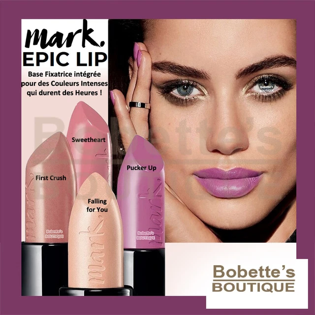 ROUGE à LÈVRES AVON MARK EPIC LIP Couleur Intense - Très Longue Tenue