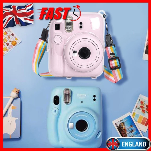 Mini Camera Case PC Crystal Storage Case Transparent for Fujifilm Instax Mini 12