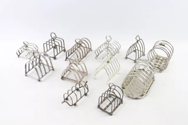 Toast Rack / Letter Rack Job Lot Inc. EPNS Mappin & Webb Harrods Etc x 12