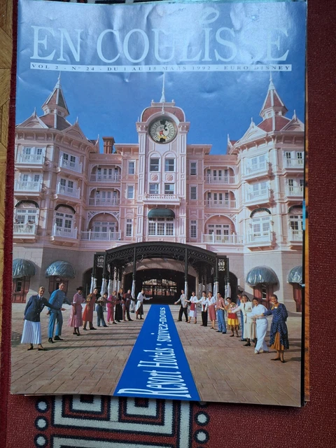 Magazine euro disney cast member en coulisse mars 1992