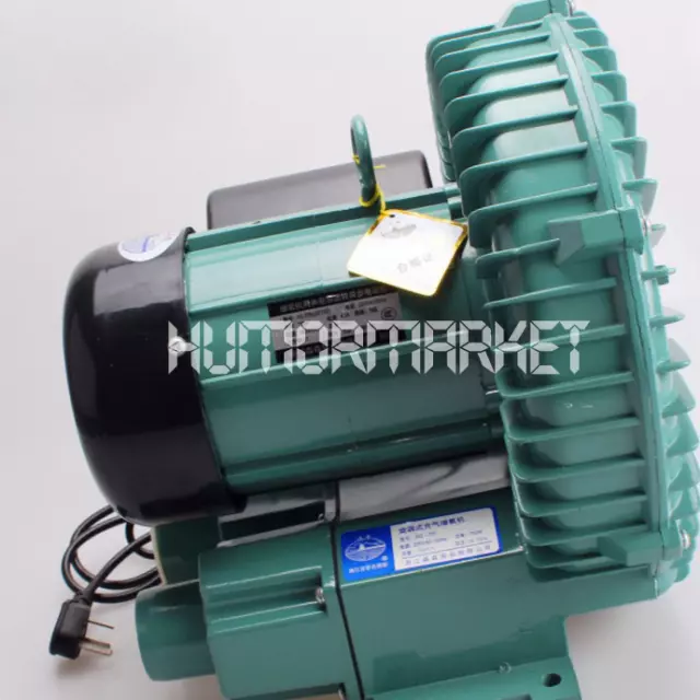 NEW Vortex High Pressure Industrial Air Pump Blower 220V 1PH 750W Dry Blower Fan