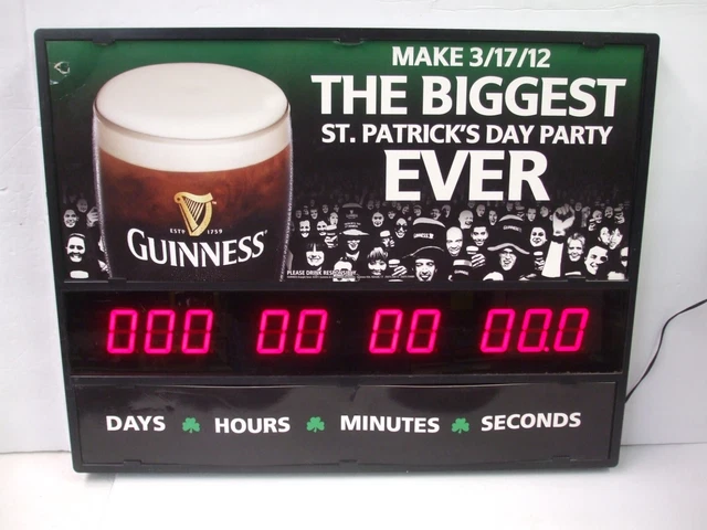 st pattys day countdown clock