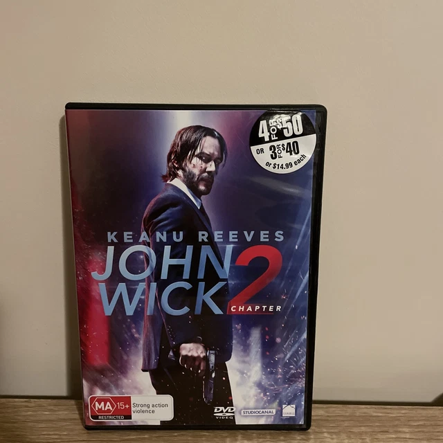 JOHN WICK CHAPTER 2 Dvd Keanu Reeves Region 4 Pal Vgc Free Postage $6. ...