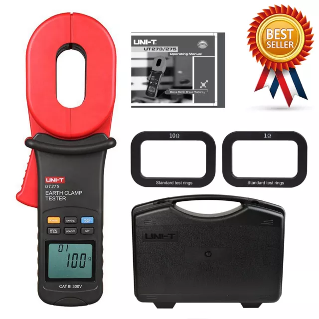 UNI-T UT275 Tester di perdita corrente morsetto di resistenza al suolo  IK