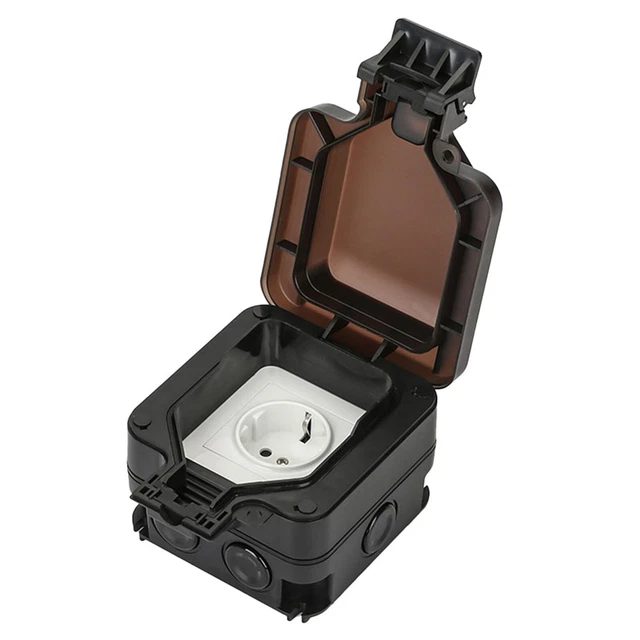 DEPENDABLE LOCKABLE SOCKET Switch 16A 1Way Designed for Outdoor ...