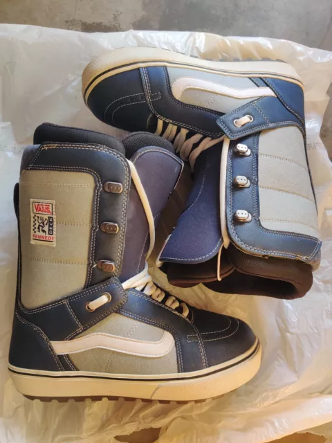 VANS High Standard OG - 2022 Men's Snowboard Boots - Kennedi Deck / Navy Size 10