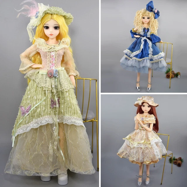 Ensemble complet de poupées BJD, fille connaissant le beurre, maquillage, poupée peut bouger, Geldoll cancers, 60cm, nouveauté, 1/3  26