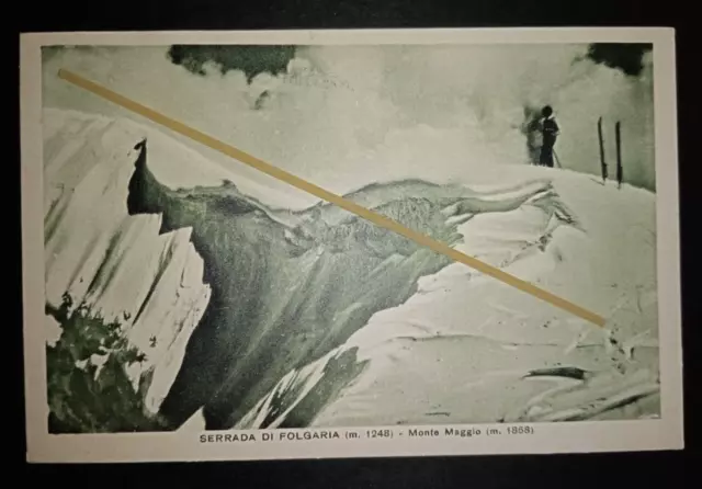 Cartolina  Serrada Di Folgaria -------- Monte Maggio Vg 1940