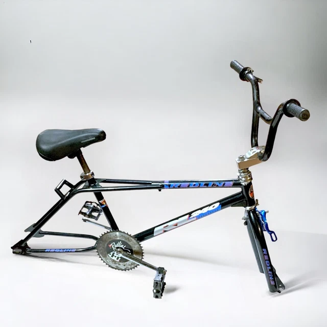 1993 REDLINE RL 240 Freestyle Old / Mid School BMX Black Frame