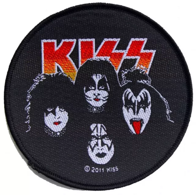 KISS Patch Toppa Faces OFFICIAL MERCHANDISE