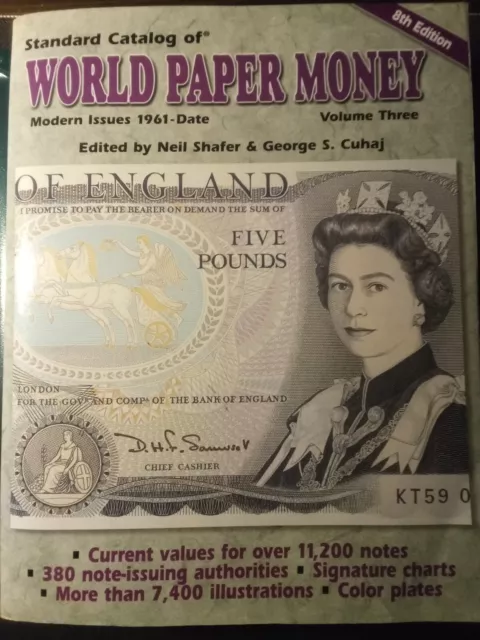 Standard Catalog of   WORLD PAPER MONEY   Modern Issues 1961-Date   Volume Three