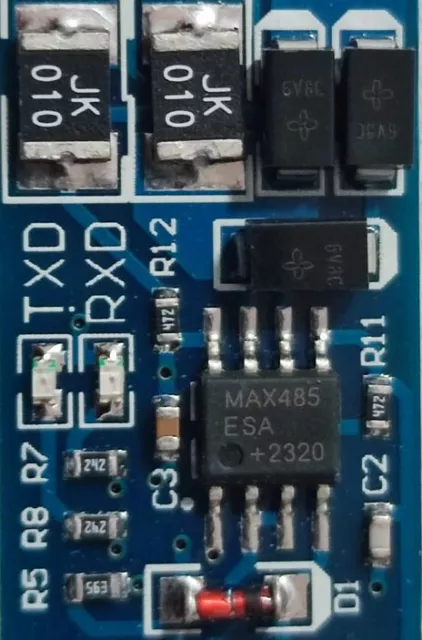 TTL-RS485 Adapter 485 UART Seriell 3.3V 5V Konverter  3