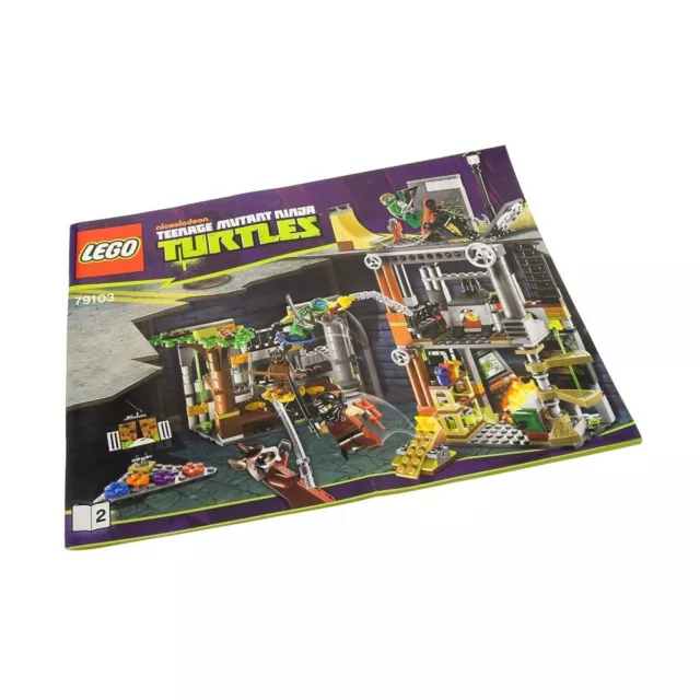 LEGO Teenage Mutant Ninja Turtles - 79103 - Jeu de Construction - L'attaque  du Repère des Tortues - Boutique en ligne 100% fiable.