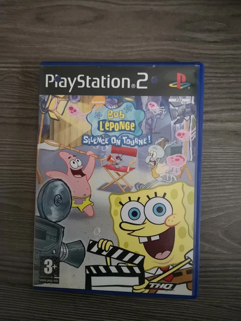 Jeu PS2 Bob L'Éponge - Silence On Tourne ! - Version PAL Française - État Correct