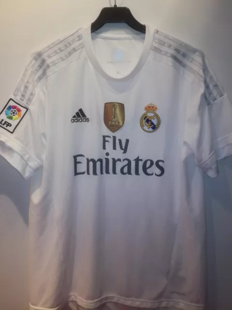 REAL MADRID 2015-2016 Fly Emirates camiseta shirt trikot maillot maglia adidas