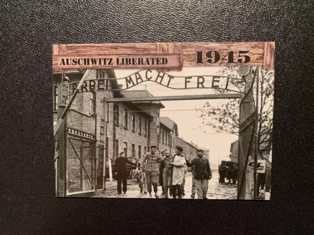 2021 Historic Autographs End of the War 1945  AUSCHWITZ LIBERATED  Card #10