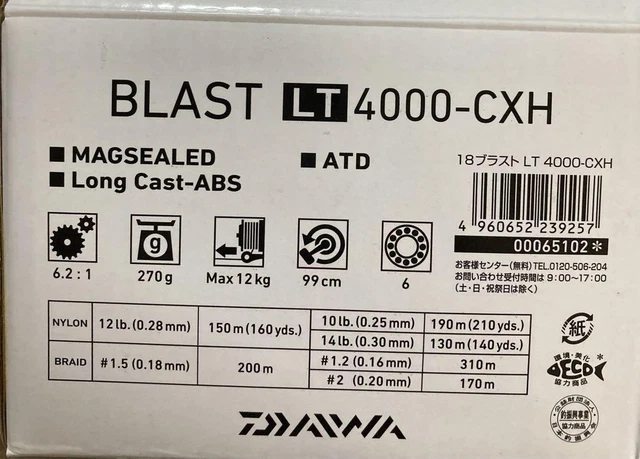 Daiwa Blast Lt 4000-Cxh 436626