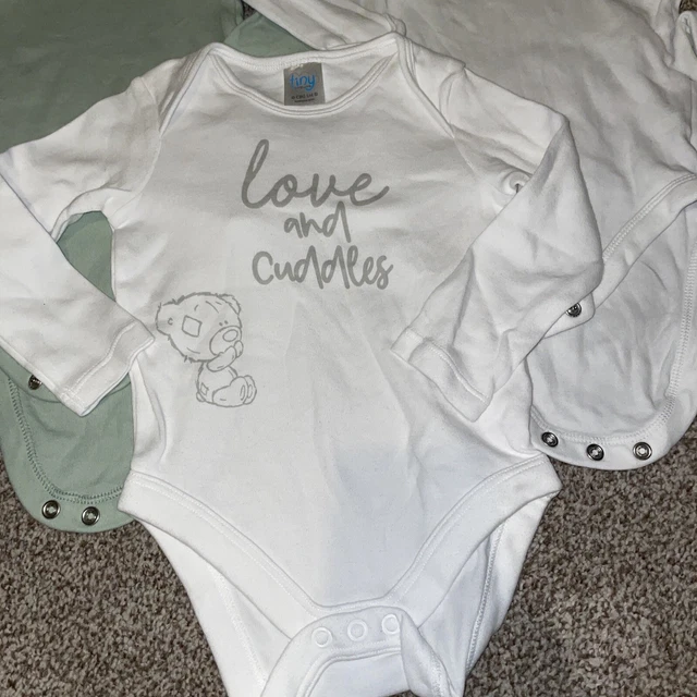 bundle of 7 baby girls 6-9 months long sleeve bodysuits, 11