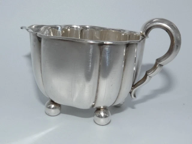 Superbe pot à lait 100% argent massif état superbe 3