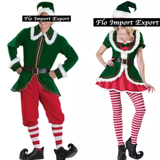 Vestito Costume Elfo Elfa Babbo Natale Cosplay Elf Christmas Suit ELF001 - 2