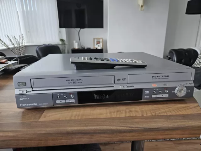 Panasonic DMR-ES30V DVD VCR Recorder Combi Copy VHS To DVD |  UNTESTED