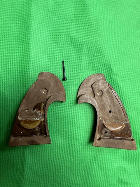 ORIGINAL GOLD MEDALLION Colt Python 2nd Generation Checkered Walnut ...