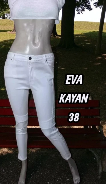 Jupe Eva Kayan PASHMINA Taille 36 – Rayée Grise – Mini – Très Bon état