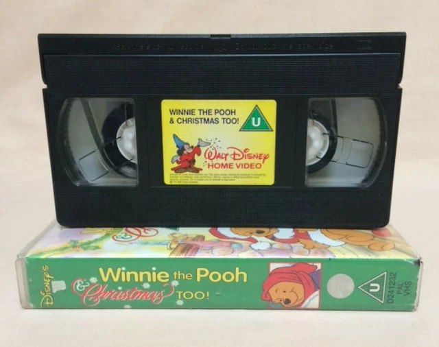 WINNIE THE POOH & Christmas Too! (Disney) VHS/PAL Video Tape £9.73 ...