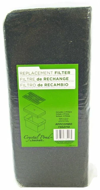 LM-Beckett Bio Filter Replacement Pad- (2 Pads) 13" Long x 5.5" Wide