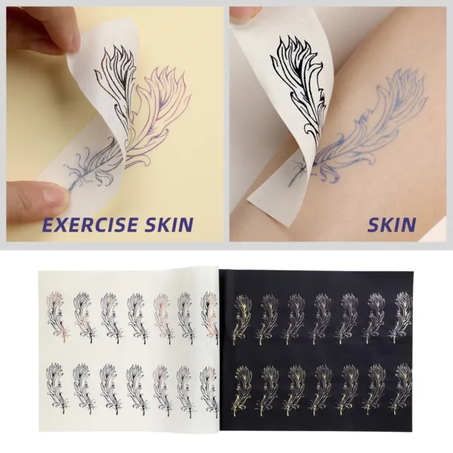 100x Solong Tattoo Papier Tattoopapier Transferpapier Tätowierung Tattoo zubehör