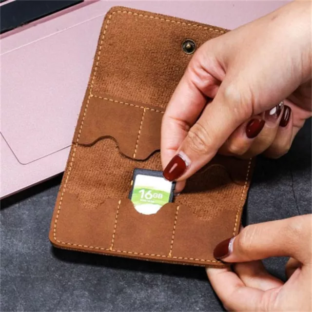 SD Holder Pouch Storage Case Card Micro Memory CF Carrying Wallet Box