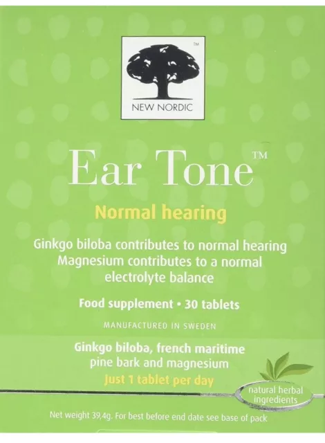 New Nordic Ear Tone 30 tablets