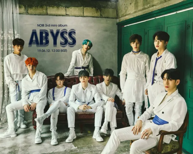 NOIR [ABYSS] 3rd Mini Album CD+96p Foto Buch+2p Foto Karte K-POP SEALED