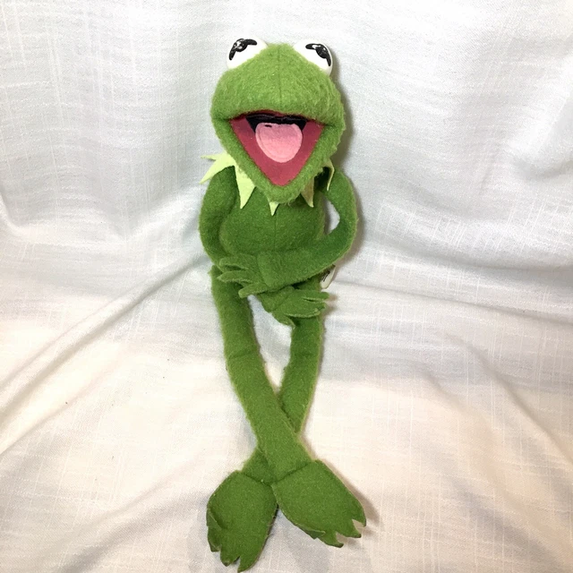 Vintage Plush Kermit the Frog #850 Jim Henson Muppet Doll Fisher Price Toy 1976