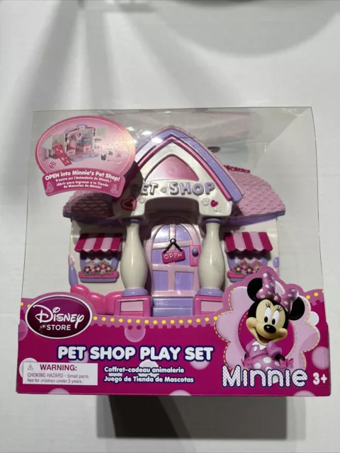 Disney Store Minnie Mouse Pet Shop Play Set - Sealed