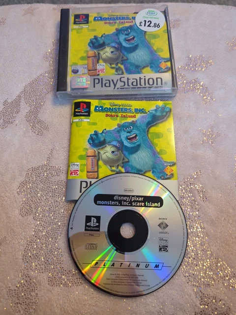MONSTERS INC. SCARE Island for Sony PlayStation (PS1) Complete With ...