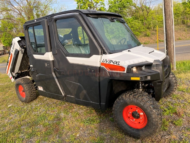 New Bobcat Uv34Xl Utv, Cab, Heat, 4Wd, 23.5 Hp Kubota Diesel, Dump Bed, Cvt