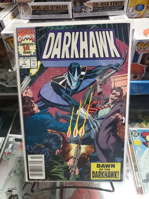 Marvel Comic Book Darkhawk 1!  NM! NEWSSTAND! SHIPS FREE!