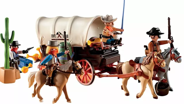 Playmobil 5248 Western Oeste Ataque A Carreta Nuevo Precintado 2