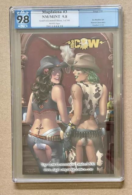 Magdalena 3 Cow Girl Limited Convention Exclusive Choi Variant 9.8 PGX CGC Mint
