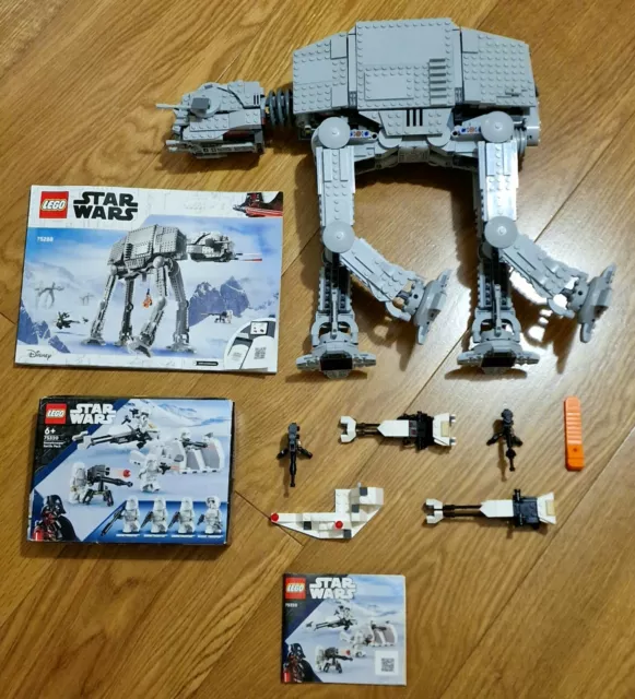 Lego Star Wars 75288 AT-AT & 75320 Sets 🔻EXCELLENT CONDITION / NO FIGURES🔻