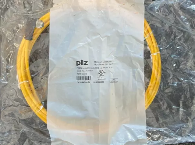 Pilz 630307 PSEN op cable angle M12-4-p shield. 5m.