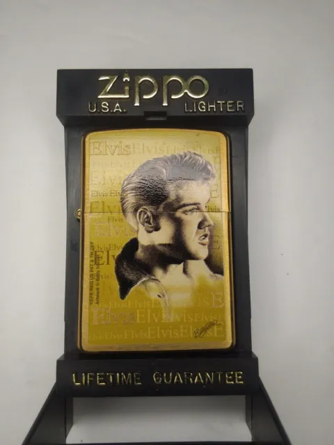 Zippo Elvis Presley Lighter Betty Harper The King Limited Edition Rare Sealed