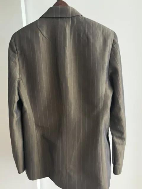 LAFAYETTE 148 NEW York Size 8 Brown Light Wool Blend Jacket Blazer $378 ...