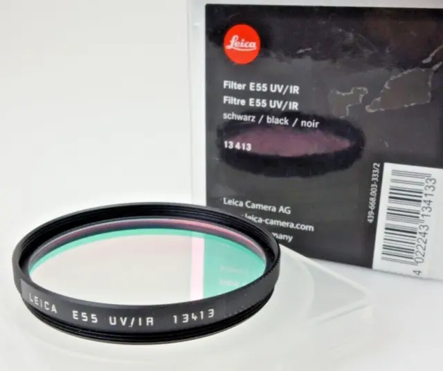 Leitz Leica  E55  UV IR  Filter 13413 ja014