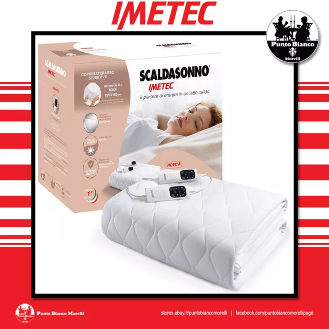 IMETEC Maxi Scaldasonno Adapto Anallergico Coprimaterasso Termico