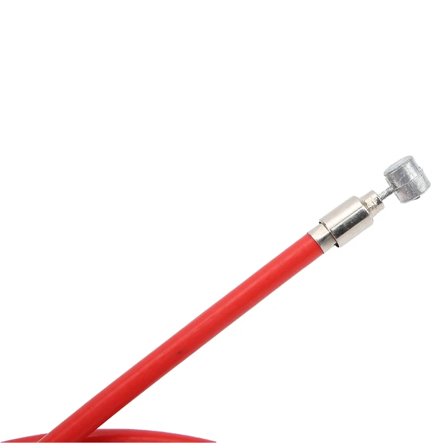 74.8in Câble De Frein Arrière Ligne De Frein Accessoire De Remplacement Rouge