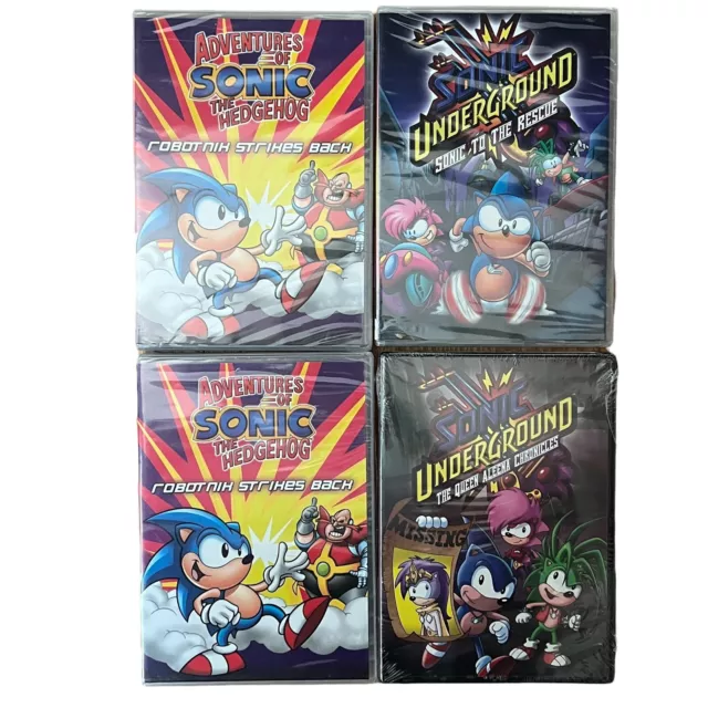 Sonic Underground Dr Robotniks Revenge DVD Kids Family Movie 843501000021