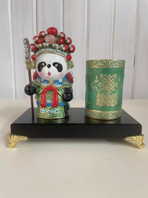 Beijing Opera Character Pencil Holder Chinese Style